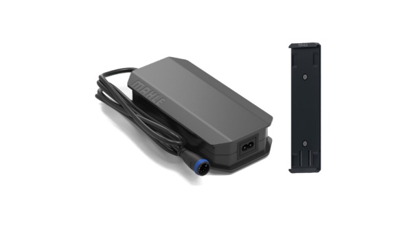 Mahle Active Charger sähköpyörän laturi seinäkiinnikkeellä